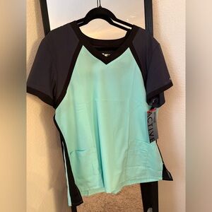 Grey’s Anatomy Color Block Scrub Top